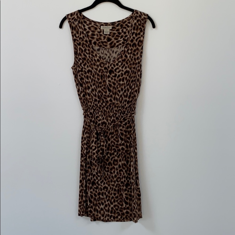 Leopard print dress